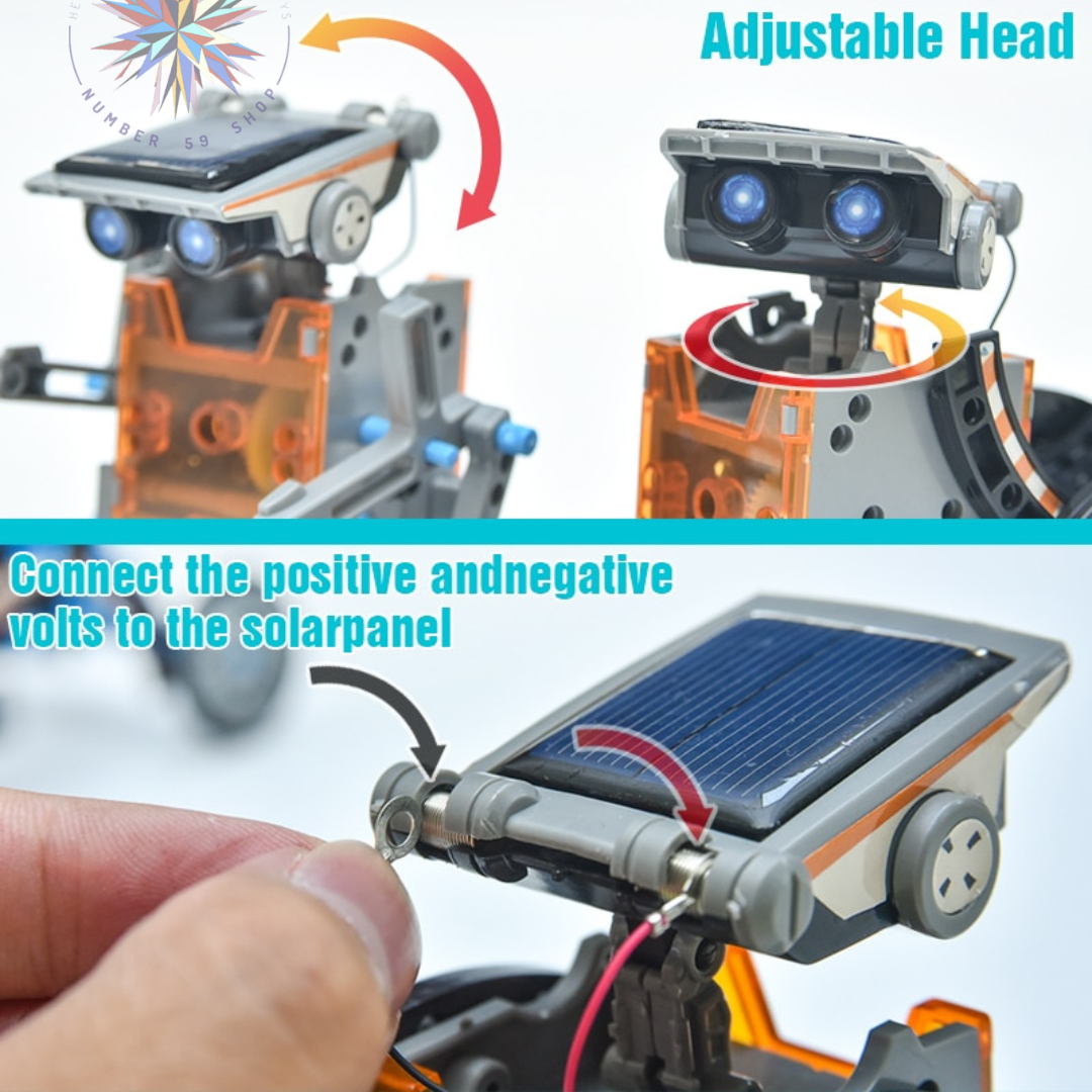 12-in-1 Education Diy Solar Robot Toys Building Science Kits For