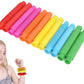    N59Shop 4 Pack Colorful Mini Pop Tube Kids Toy -Sensory Fidget Toy 