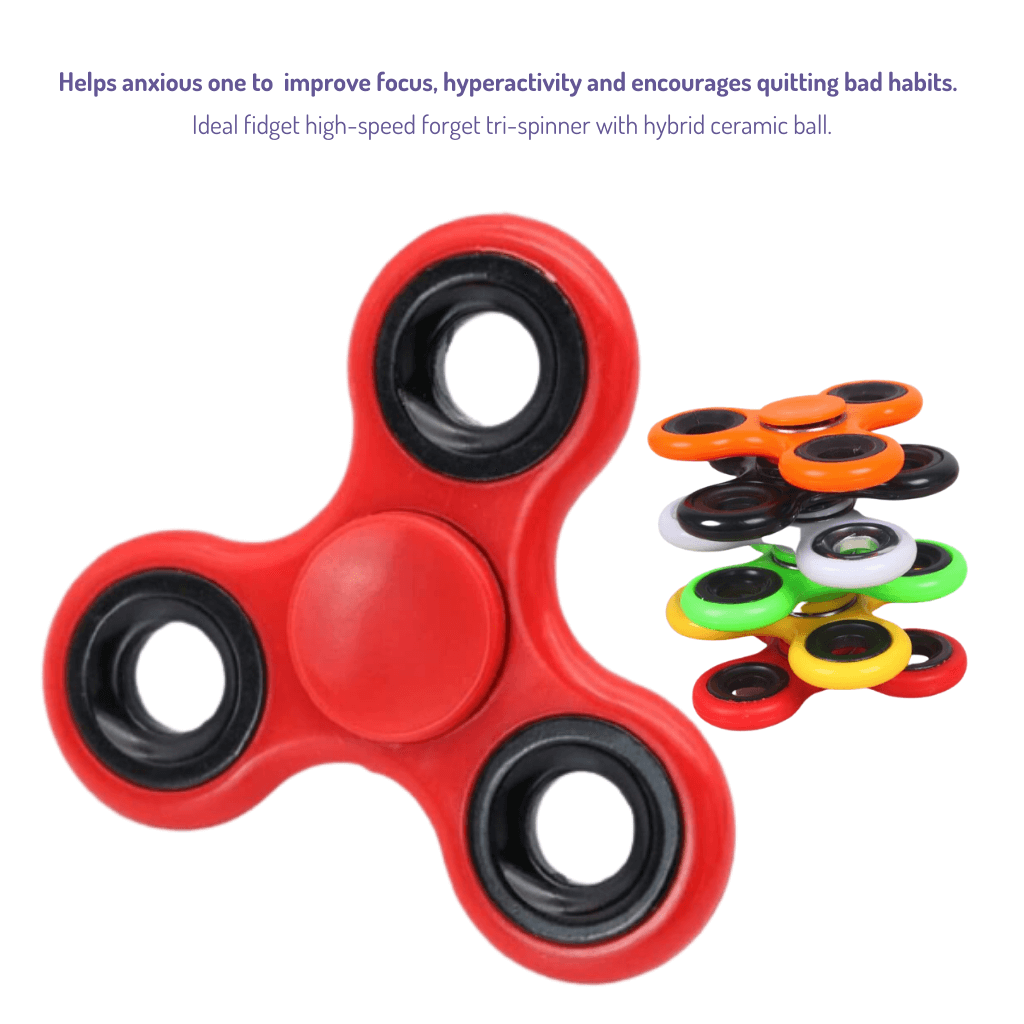 Fidget Toy Tri-Spinner Sensory Toy-Educational Toys for Kids