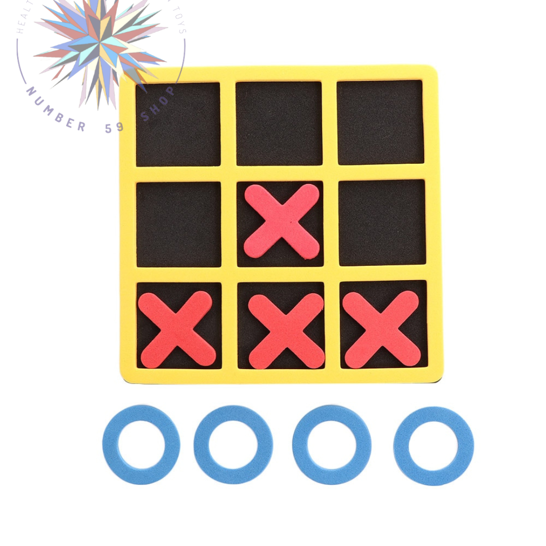 Wooden Puzzle Board Games, Wooden Educational Toys, Tic-tac-toe Game